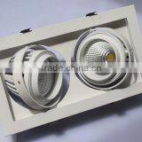 20w 30w 40w 60w 90w Adjustable Recessed Rectangle Led Grille Light thumbnail-3