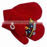Mens Knit Mittens With Custom Logo