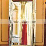 Artistic Decorative Silver/aluminum Mirror thumbnail-1