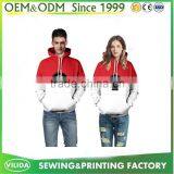 2016 Custom Sublimation Printed Fleece Couple Hoodies and Sweatshirts thumbnail-5