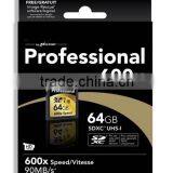 Wholesale Original 600x 32GB 64GB 128GB 256GB SDXC SD Card 100% Full Capacity CCTV Camera SD Card thumbnail-3