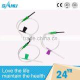 China Blood Needle Butterfly Blood Needle Luer Adapter Blood Lancet
