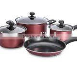 Best Selling Aluminum Ceramic Coating Nonstick Cookware Set