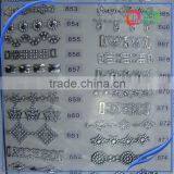 Crystal AB Rhinestone Applique Resin Rhinestone Trimmings for Dresses Wedding Decoration