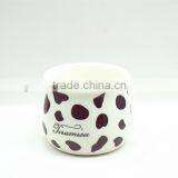 Hot-sale Food Safe Caremic Cup Tiramisu Packing Cup Pudding Cup Wholesale thumbnail-1