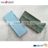 Plastic Transparent or Colored Carbide Inserts Packaging Box With Quick Press Closure of Lid Insert Box IB thumbnail-5