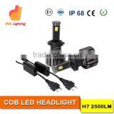 H7 Automobiles & Motorcycles 9007 h3 h4 h7 Car Led Headlight for Trucks