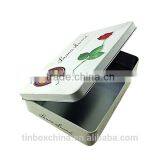 Top Qulaity Luxury Hinged Fashion Tin Box for Jewelry