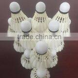 OEM Chdap Best Quality AS20 Grade A Natural Goose Feather Badminton Tournament Shuttlecock thumbnail-2