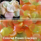 Colored Prawn Cracker Deep-fried Seafood Hot Sell in Asian Countries
