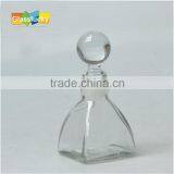Wholesale 80ml Cone Shaped Reed Diffuser Bottle With Glass Lid