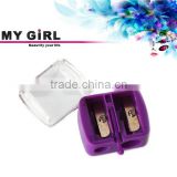MY GIRL doulbe holes plastic cosmetic pencil sharpener