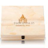 Wholesale FSC&BSCI&SA8000 Pine Large Wooden 68 DoTERRA Essential Oil Bottles Storage Box Organizer Caryying Case for Travel thumbnail-2