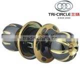 Tri-Circle Cylindrical round Knob door Lock SP5899-A