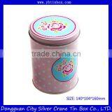 Round Decorative Candy Tin Box / Wedding Candy Box thumbnail-1