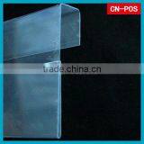 Clear Plastic Shelf Talker for Supermarket Display