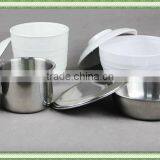 Melamine Cover Bowls and Stainless Steel Inner Bowl thumbnail-4