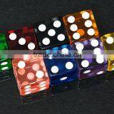Hot Custom Plastic Games Colorful Dice/make Own Brand Color Dice/factory Price Dice Made in China thumbnail-3