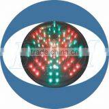 200mm Red Cross and Green Arrow 12v PC UC With Clear Lens Traffic Light Module
