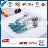 Good Quality 4pcs Plastic Handle Cutlery Set