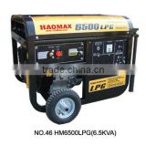 Haomax 5.0kw LPG generator