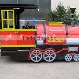 Amusement Park Electric Trackless Fun Train, Shopping Mall, Indoor and Outdoor Fun Train, Mini Electric Train thumbnail-4