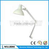 White Magnifying Lamp Fixture With 36" Arm
