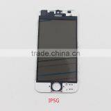 Front Cover Glass With Cold Press Cold Glue Frame With OCA With Original Polarizer for Iphone5 5s 5c thumbnail-2