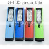 24+4 Led Working Light With Ultra Bright Led Flashlight Led Working Lamp thumbnail-1