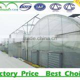 Double Inflatable Film Prefabricated Greenhouse With Hydroponic System thumbnail-3