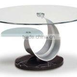 3-19mm Tempered Glass Top Round Dining Glass Table thumbnail-2