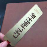 Wholesale Custom Magnetic Gold Plated Bookmarks thumbnail-3