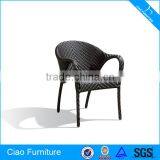 Modern Design Stackable Garden Furniture Rattan Chair thumbnail-2