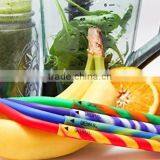 Silicone Reusable Drinking Straws thumbnail-4