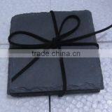 40x30cm Slate Placemat With Black Rope thumbnail-4