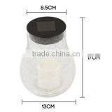 Solar Glass Jar, 1pc AA NI-MH 300MAH Battery, 1 Warm White LED thumbnail-2