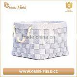 Popular Customize Woven Felt Storage Basket for Polyester Felt Firewood Basket thumbnail-1