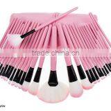 32pcs Pink Good Quality Best Travel Professional Makeup Brushes,best Cosmetic Brushes thumbnail-1