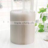 Portable Flexible Paper Stool Expanding Paper Chair With Felt Pad Waterproof White thumbnail-5