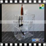 Clear Acrylic Serving Cart Glass Moving Trolley From Shenzhen Yidong thumbnail-6