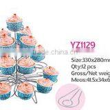 Cupcake Stand for Birthdays and Other Occations 4 Tier Cupcake Holder for 23 Cupcakes and Desserts 13'x11' thumbnail-2