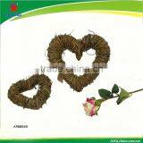 9" Grapevine Heart Wreath for Decoration thumbnail-1