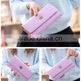 Wholesale Lovely Fashion Lady's Clutch Long Purse Leather Wallet Bag Men Cltch Handbag thumbnail-4