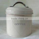 Hight Quality Embossed Logo Coffee Canister thumbnail-1