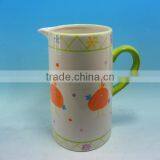 Big Ceramic Water Kettle for Easter Chicken Ornaments thumbnail-1