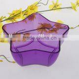 Pentagram Shape PS FDA Plastic Ice Cream Bowl