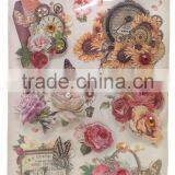 Paper 3D Sticker, Hot Sale 3D Decoupage Stickers, Craft Gift Sticker for Decoration thumbnail-1