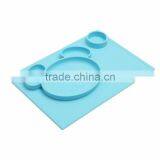 BPA Free Silicone Placemat Food Tray for Baby thumbnail-3