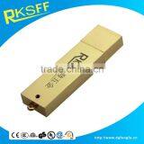 Metal Golden Color Retangle USB Flash Drive Carry Case thumbnail-5