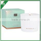 Spraying Multi Colored Scented Candle in Glass Jar With Private Logoand Gift Box thumbnail-2